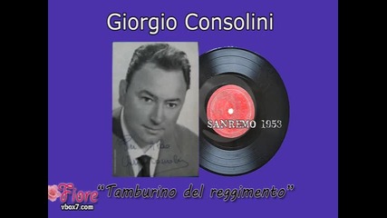 Sanremo 1953 - Giorgio Consolini - Тamburino del reggimento