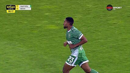 Goal by Ludogorets Razgrad PFK