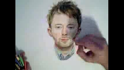 Thom Yorke Speed Drawing