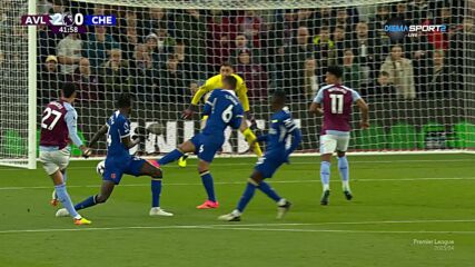Aston Villa with a Goal vs. Chelsea