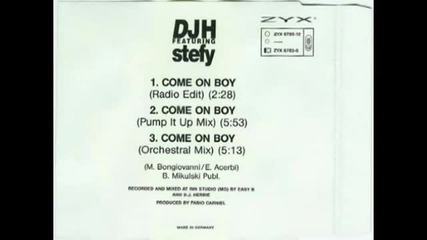 Djh feat. Stefy - Come On Boy (orchestral Mix) 1992