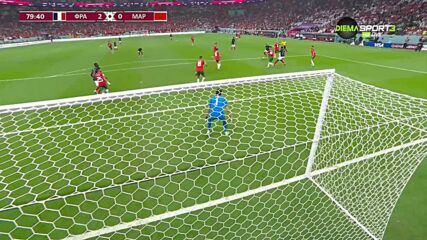 Коло Муани вкара втория гол за Франция срещу Мароко