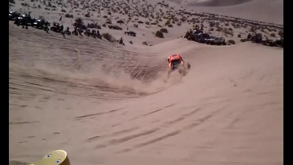 Robby Gordon Jumping In Glamis Thx. Giving 2012 Hq - Youtube