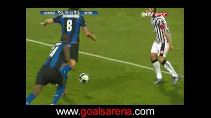 Udinese Vs. Inter 0 - 1 Исла Автогол 05.04.2009