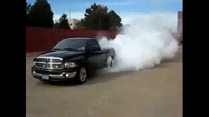 dodge v8 burnout