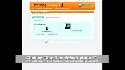 etwinning - How to Add picture for project !!! 