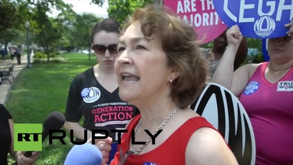 USA: Rand Paul and Ted Cruz speak at pro-life rally outside US Capitol