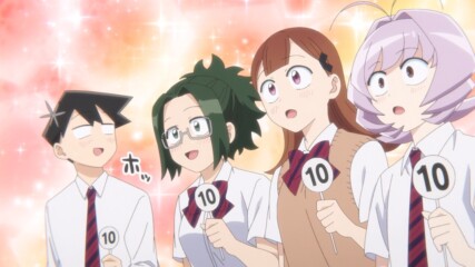 [анимаинк] Komi-san wa, Comyushou desu. | Komi Can't Communicate - S01e06 [bg subs]
