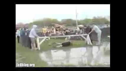 Steeple Chase Fail 