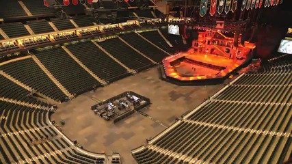 Born This Way Ball 2012-2013-stage Build Time Lapse