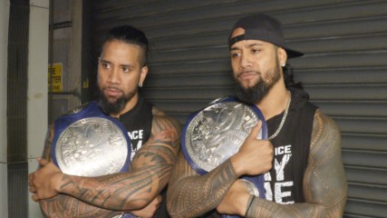 Are The Usos worried about The Bar?: WWE.com Exclusive, Nov. 7, 2017