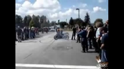Мотошоуто Свърши Гадно С Катастрофа
