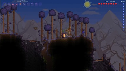 Terraria killing Eater Of Worlds