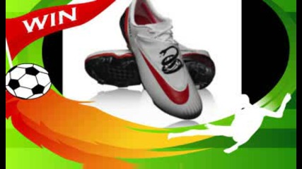 Football ball and football boots