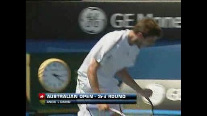 Australian Open 2009 - 3 кръг, мъжка схема резултати 23.01