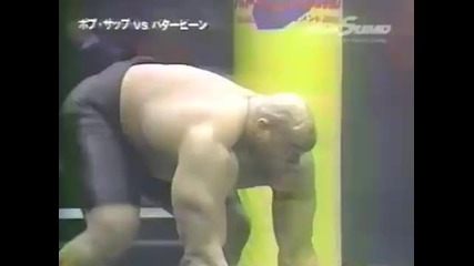 Bob Sapp Vs Butterbean (sumo Contest) 