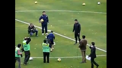 Ronaldo Embarrassed by a kid!