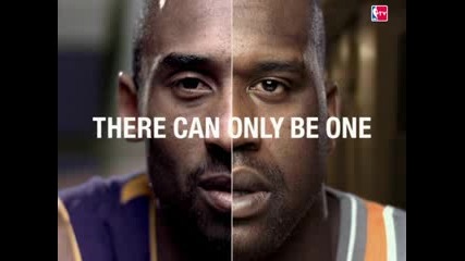 Kobe Bryant and Shaquille Oneal