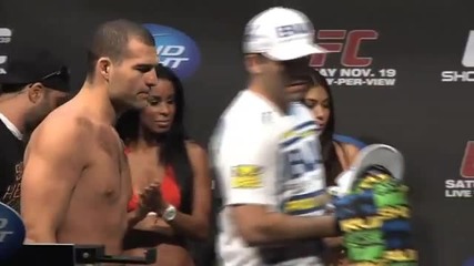 Ufc 139 Weigh-in Highlight Shogun vs Henderson