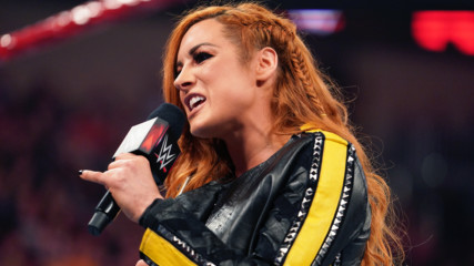 Becky Lynch and Lacey Evans have a war of words: Raw, April 22, 2019