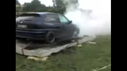 Burnout Opel Astra Gsi 16v 