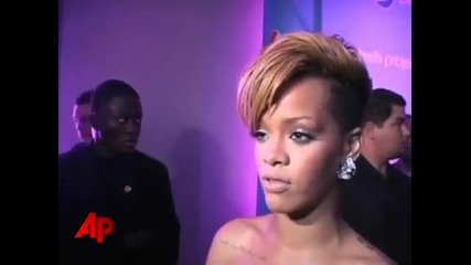Rihanna Still Excited Over Grammy Win 
