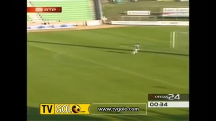 фамозен гол от собствената врата! Rio Ave - Esmoriz 19.10.09 