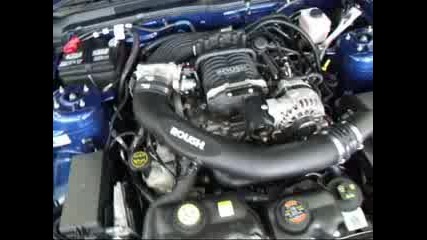 Blue Ford Mustang Roush 427r 
