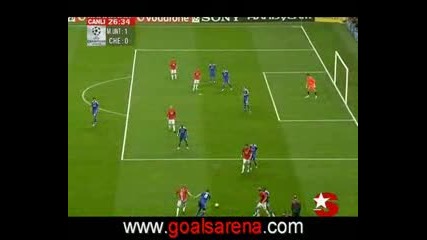 21.05.2008 Manchester U. 1 - 1 Chelsea Гола На Кристиано Роналдо