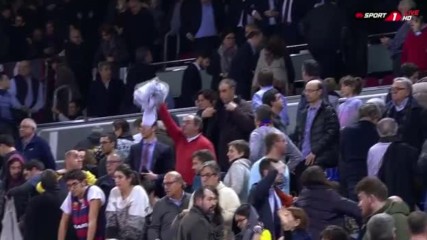 Разочарование сред феновете на Барса след нова загуба в Евролигата