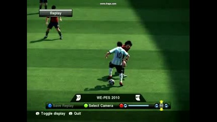Pes 2010 cool trick (messi)
