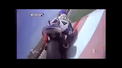 Rossi vs Lorenzo last 3 laps - 