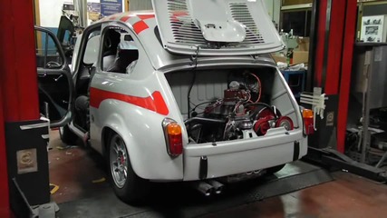 Fiat 600 Abarth Start Exhaust Sound