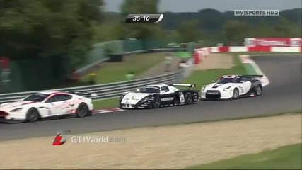 Fia Gt1 2010 Round 5 Belgium - Championship Race part 2 (hd)
