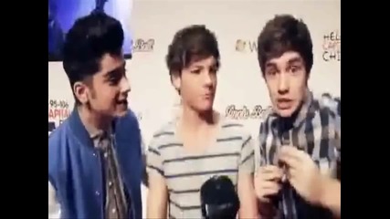 One Direction singing All I Want For Christmas Is You