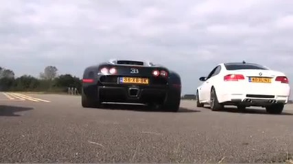 Bugatti Veyron vs Bmw M3