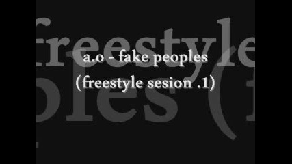 A.o - Fake Peoples