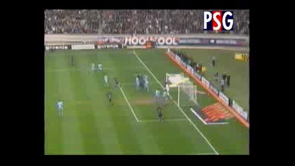Гол на Роналдиньо срещу Олимпик Марсилия