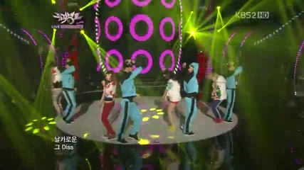 Sunny Hill - Is White Horse coming @ Music Bank (27.04.2012)