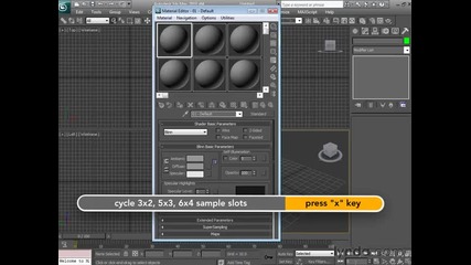 Understanding the material editor interface 