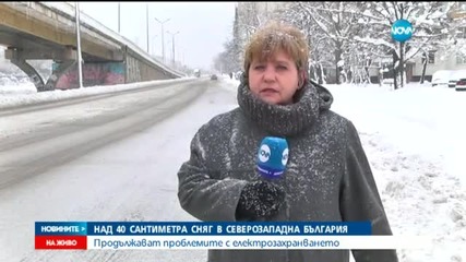 Над 40 см снежна покривка във Враца