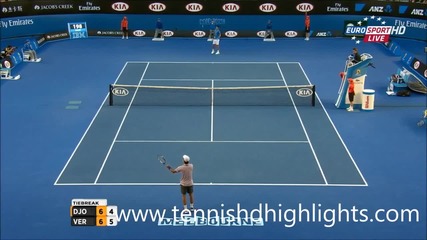 Новак Джокович - Фернандо Вердаско ( Australian Open 2015 )