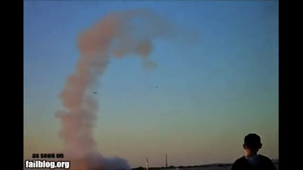 Model Rocket Fail 
