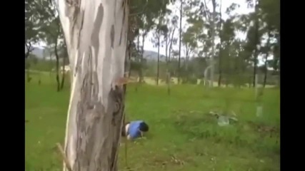 Много лошо падане!