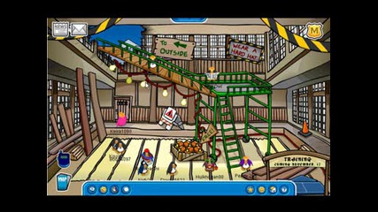 Club Penguin - Plakat Na Nindja