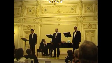 Russian Basso Profondo Trio - Song of the Volga Boatmen & Barcarolle