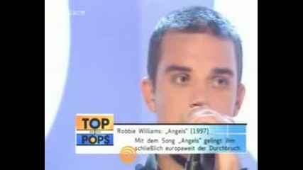 Robbie Williams - Angels [live At Totp Germany].avi