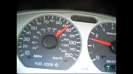 0 - 125mph in a supercharged mustang 