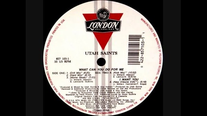 Utah Saints - What Can You Do For Me (morales Klub Mix)