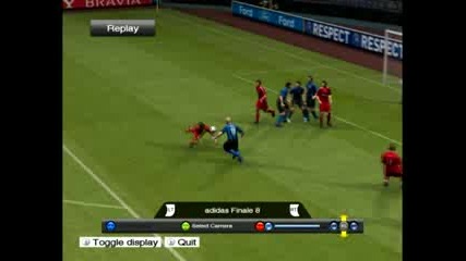 Pes 2009 - Много Красив Гол С Глава